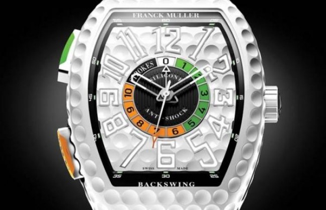Franck Muller представляет часы Backswing, созданные для любителей гольфа