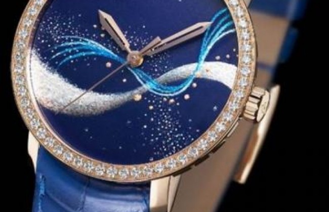 Компания DeWitt представила ювелирные часы Moon Abstraction